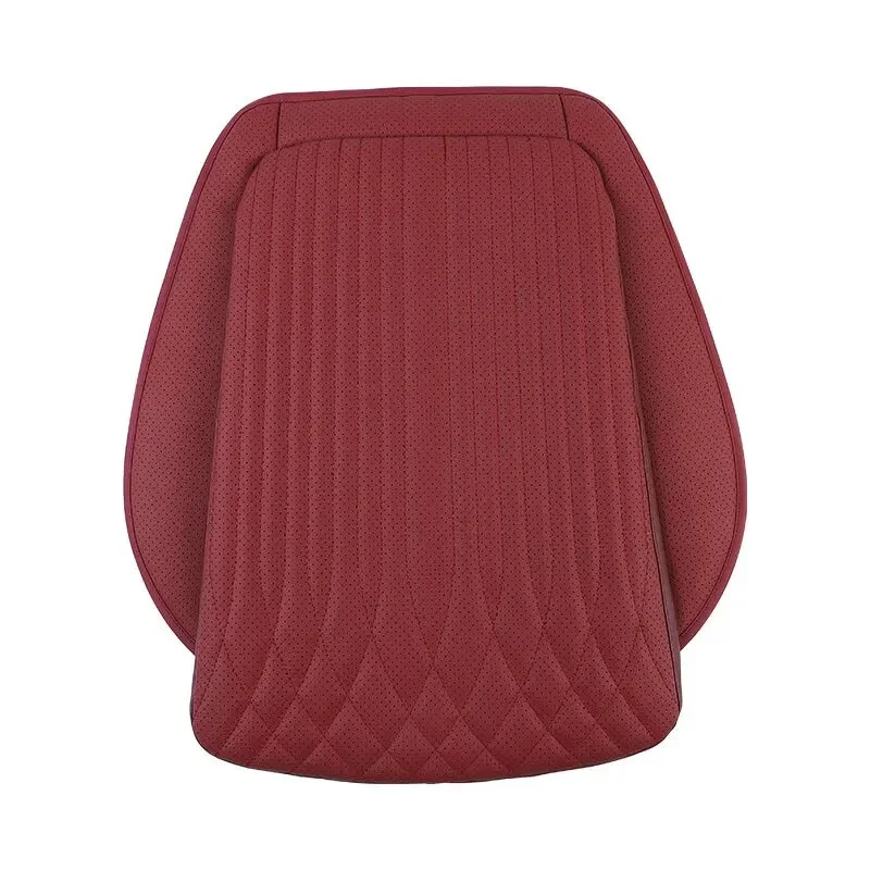 Breathable Car Cushion Leather Commercial Vehicle Non-slip Support Pad Universal High Rebound Sponge Seat Cover