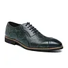 Snake Pattern Men's Casual Business Leather Shoes -Dress Shoes