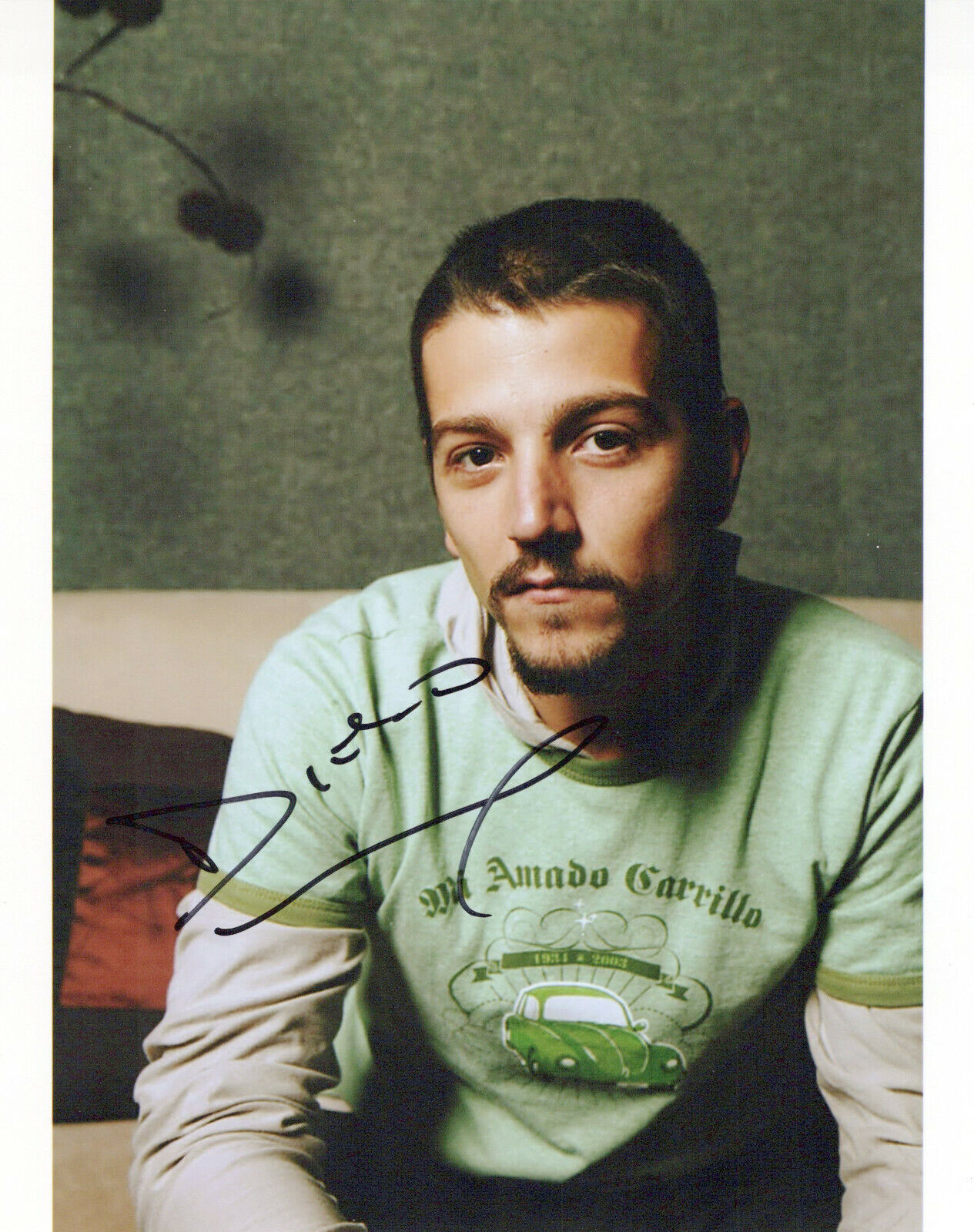 Diego Luna head shot autographed Photo Poster painting signed 8x10 #3