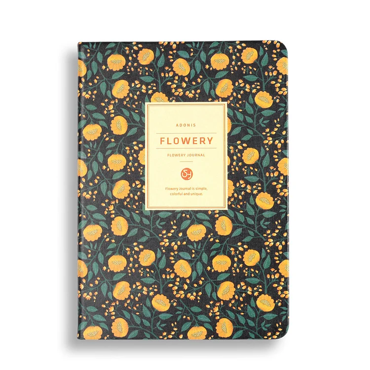 Cute Floral Notebook