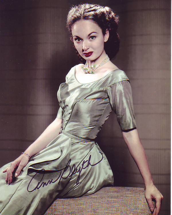 ANN BLYTH signed autographed 8x10 Photo Poster painting