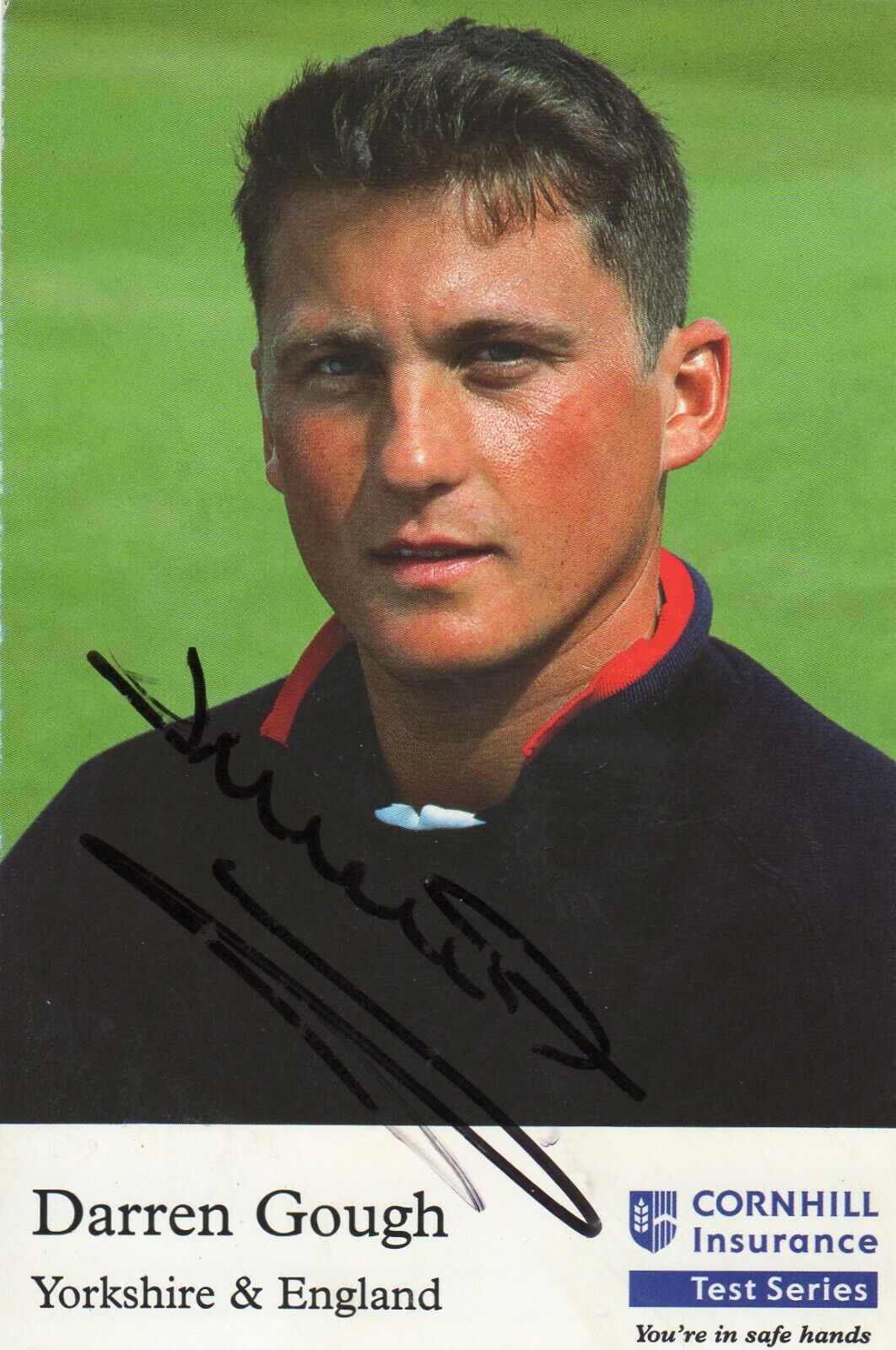 DARREN GOUGH AUTOGRAPH, CRICKET, SPORT