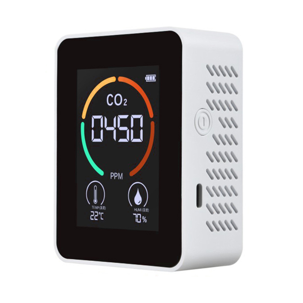 

Indoor CO2 Detector NDIR Sensor Carbon Dioxide Temperature Humidity Meter, 501 Original