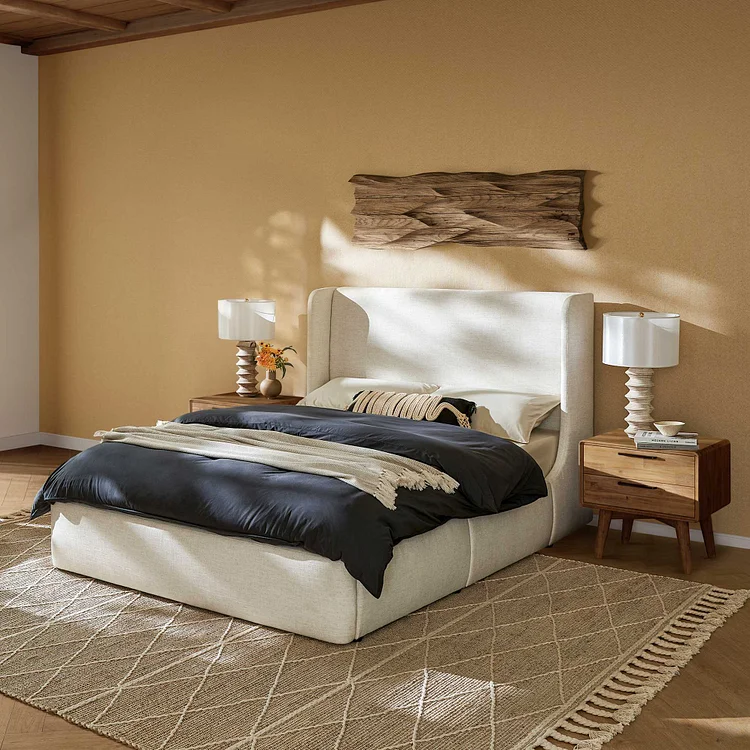 Dalton Bed with Seb Bedroom Storage