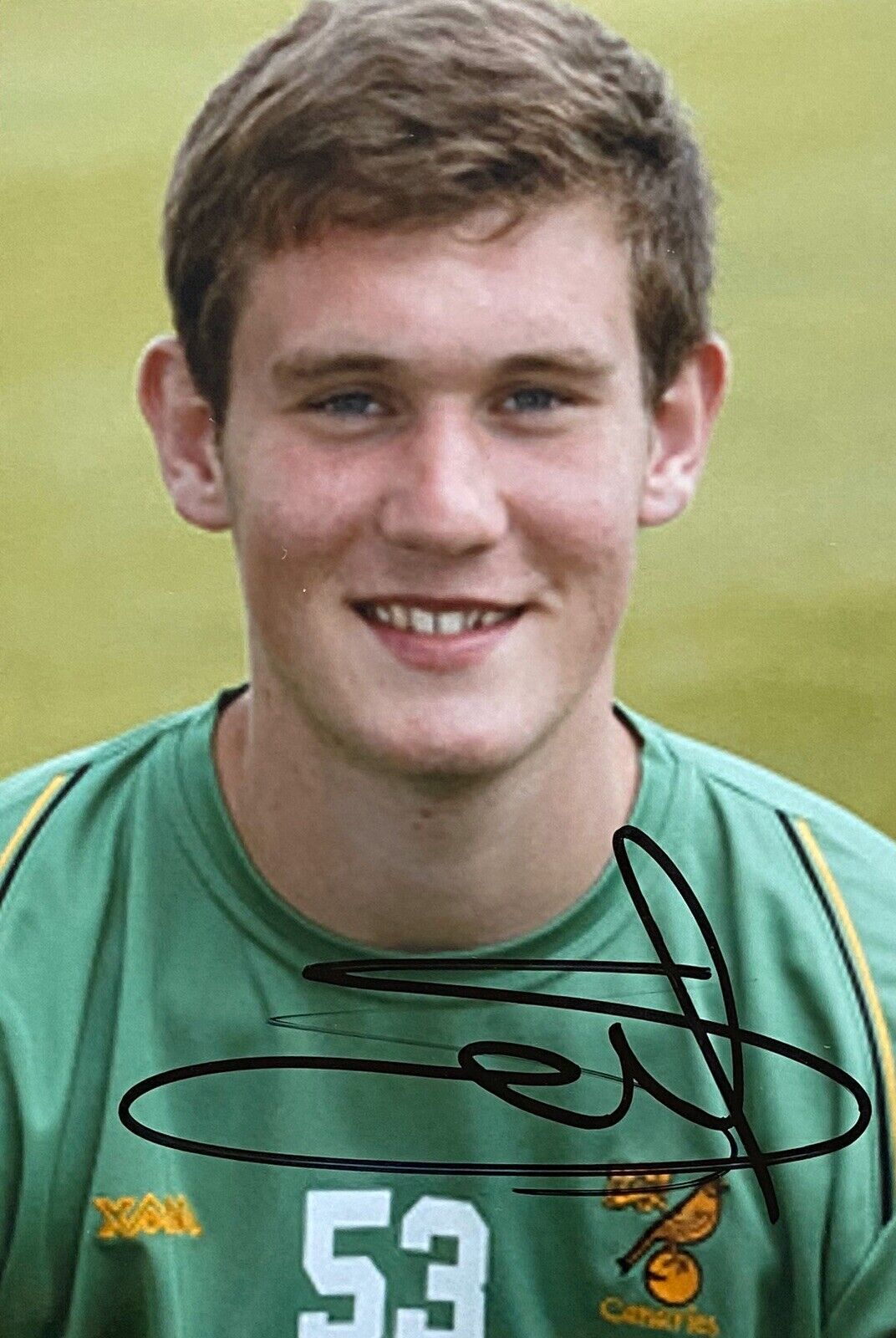 Jed Steer Hand Signed 6X4 Photo Poster painting - Norwich City