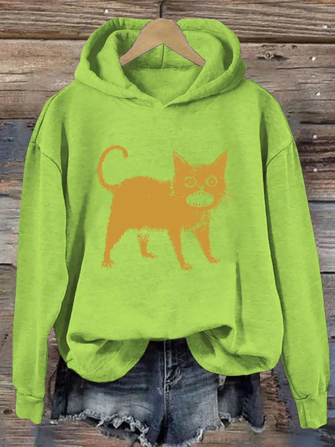 Horrible Japanese Cat Hoodie