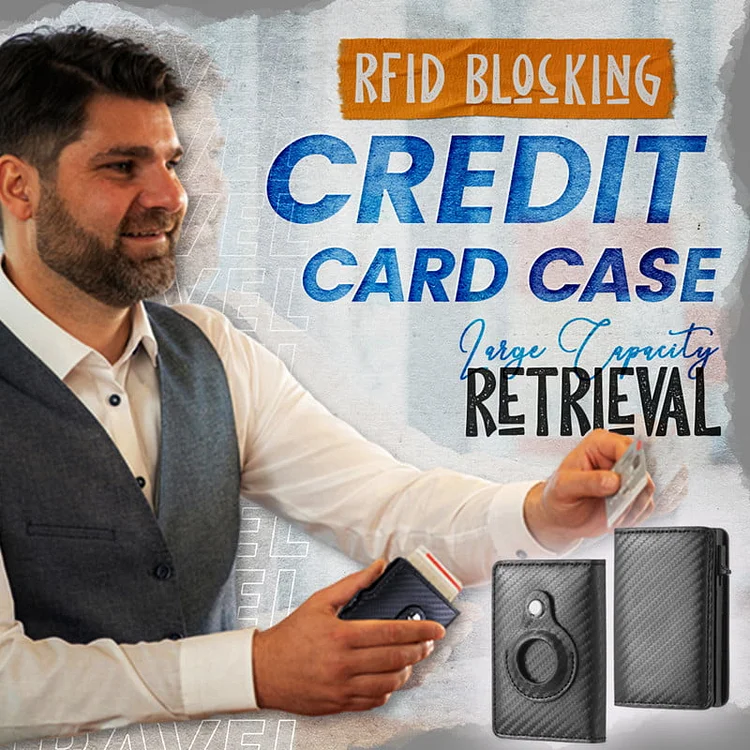 Étui à cartes de crédit bloqué par RFID