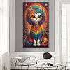uk.everydayedeals (Limited Stock)Diamond Painting - Full Round - Rainbow Cat (40*70cm)