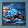 Diamond Painting -DIY Round Drill Turtle(40x40cm)