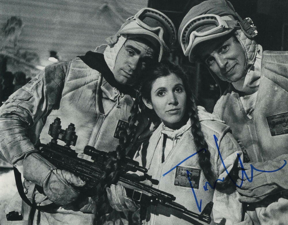 TREAT WILLIAMS SIGNED AUTOGRAPH 8X10 Photo Poster painting - STAR WARS THE EMPIRE STRIKES BACK