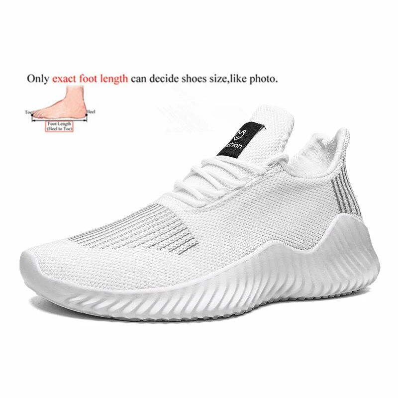 Fashion Casual Shoes Men Breathable Walking Shoes Lightweight Sneakers Black Footwear Men Lace Up Running Shoes Men Big Size 47