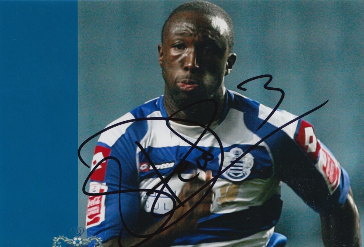 QUEENS PARK RANGERS HAND SIGNED DAMION STEWART 6X4 Photo Poster painting.