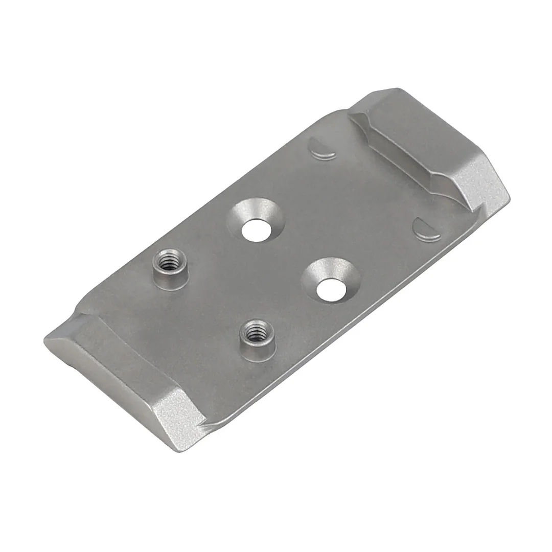 ohhunt® CZ P10 S/C/F Optics Adapter Plate fit 407K 507K EPS CNC Machined from 6AL4V Titanium
