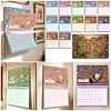 2027 New DIY Diamond Painting Gnome Wall Calendar Kit 12-Month Flip Calendar Design Home Decor