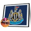 Newcastle United Crest-Full Round Diamond Painting 40*30cm