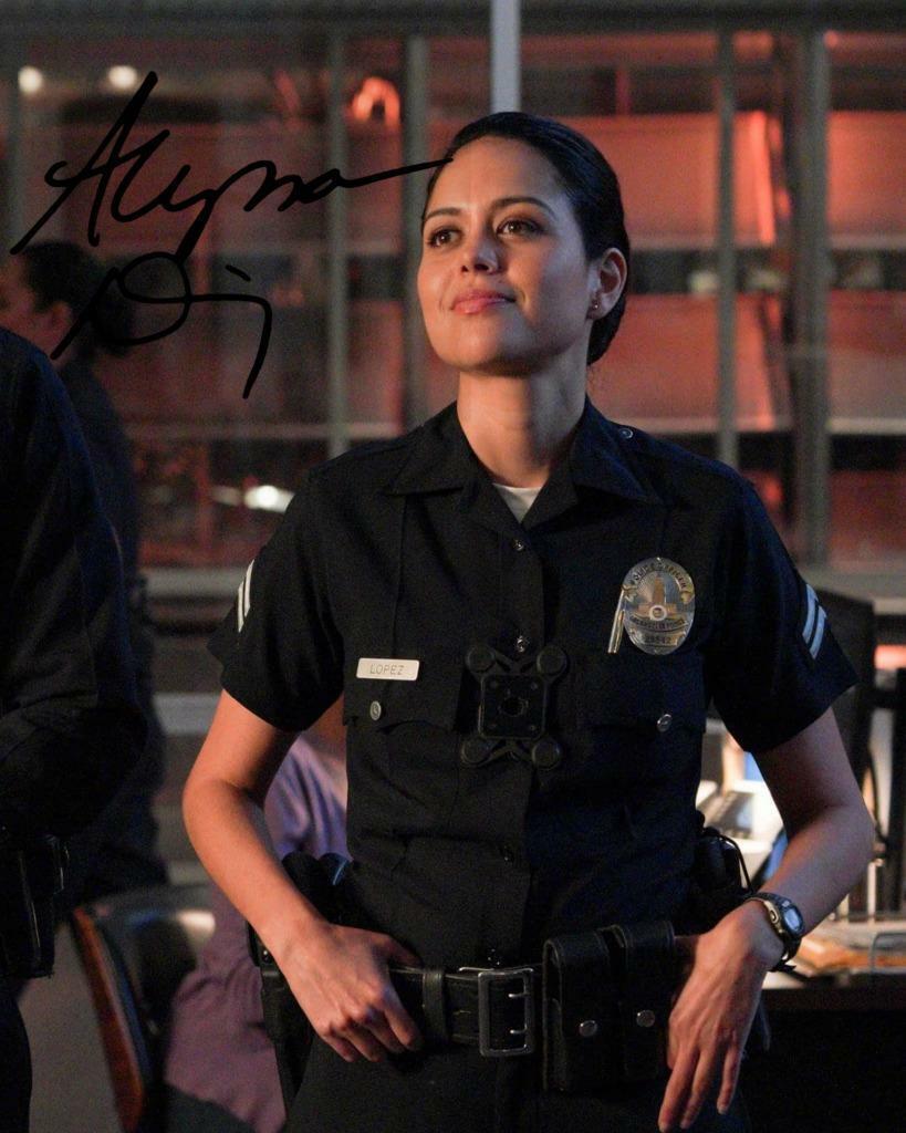 Alyssa Diaz The Rookie SIGNED AUTOGRAPHED 10 X 8