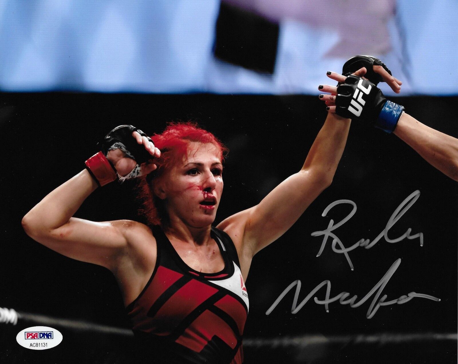 Randa Markos Signed UFC 8x10 Photo Poster painting PSA/DNA COA Fight Night 89 Picture Autograph