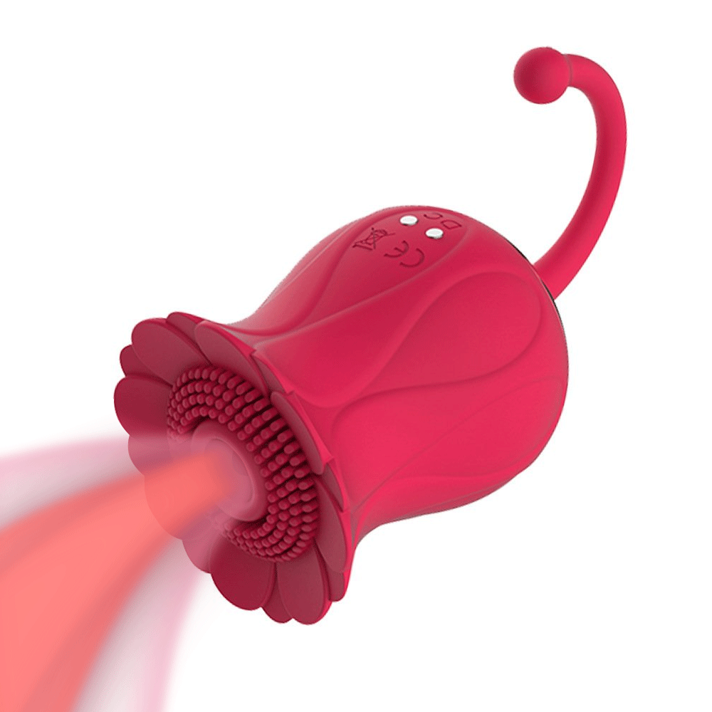 Rose Sucking Vibrator - Rose Toy