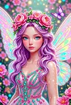 Luxury AB Velvet Diamond Painting Kit - Beauty
