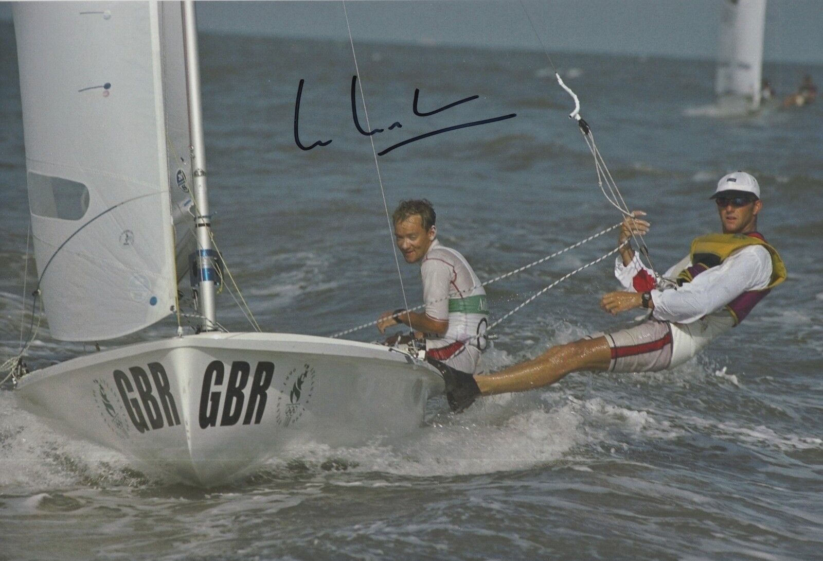 Ian Walker Hand Signed Olympics 12x8 Photo Poster painting.