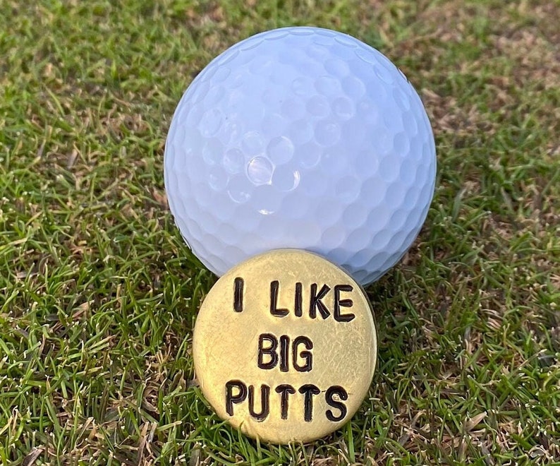 高尔夫球标记我喜欢大推杆图像 1