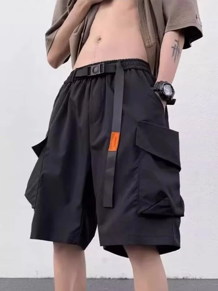 Verbsign Summer Men's Functional Cargo Shorts 2025 New Multi-pocket Baggy Gym Short Sweatpants Y2K Streetwear Bermuda shorts Masculina