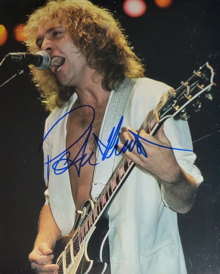 Peter Frampton Authentic Autographed 8x10 Photo Poster painting w/ COA