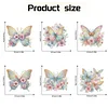 6Pcs Diamond Painting Acrylic Butterfly Fridge Magnet