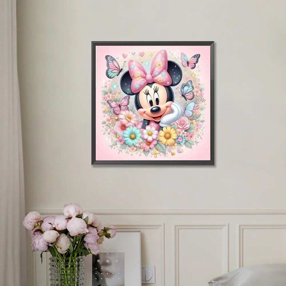 Diamond Painting - Full Round Drill - Mickey Mouse(Canvas|30*30cm)