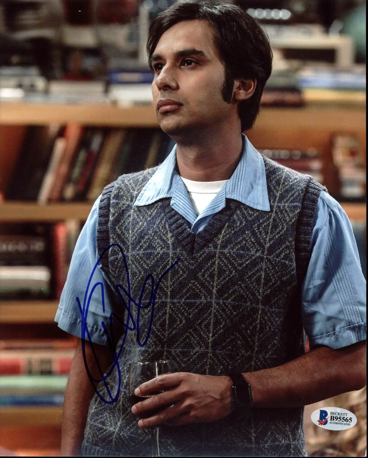 Kunal Nayyar The Big Bang Theory Authentic Signed 8X10 Photo Poster painting BAS #B95565