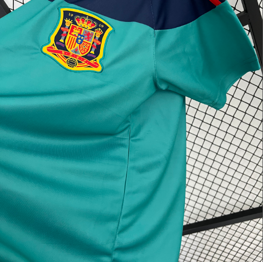 Retro Spain 2010 Goalkeeper Football T-Shirt Thai Quality