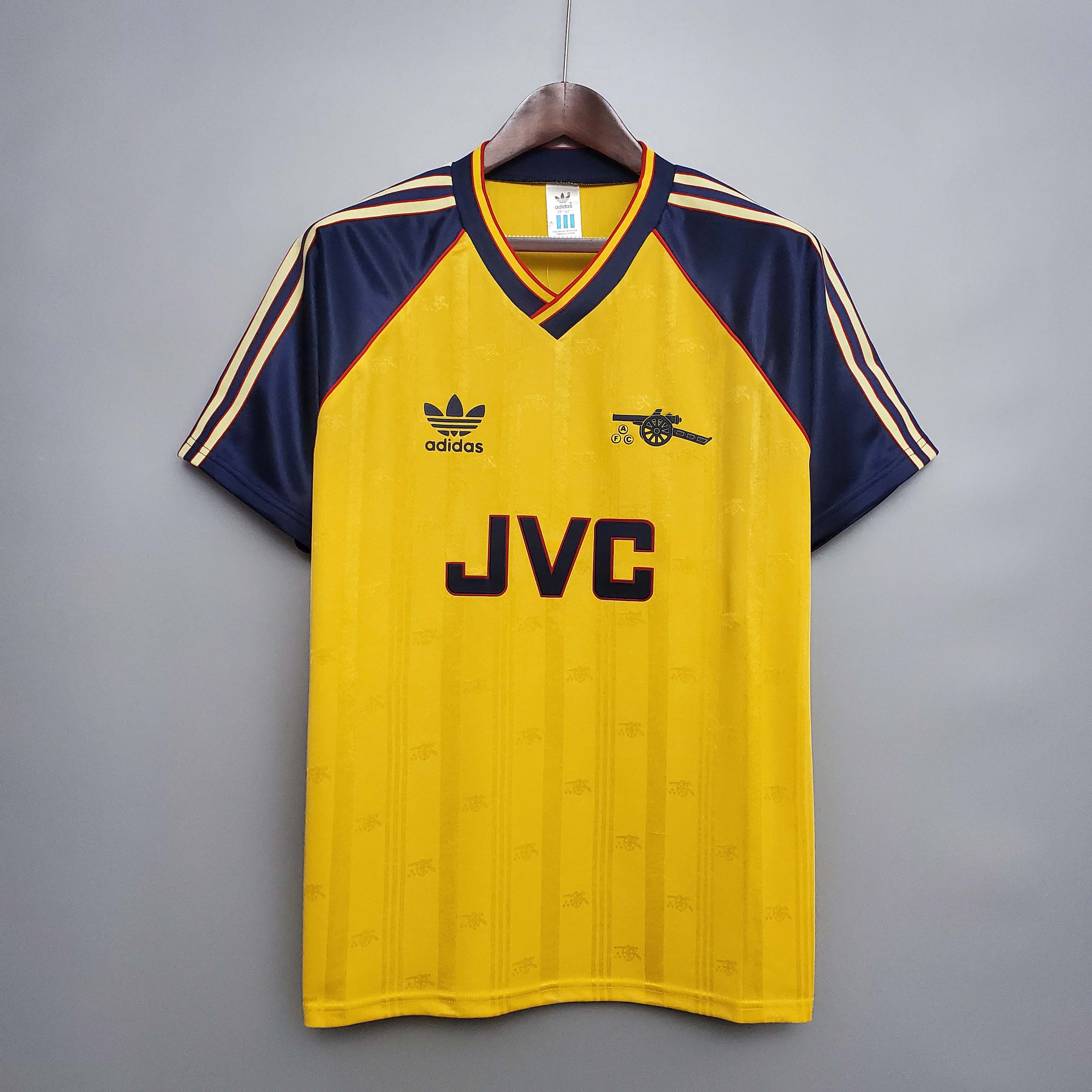 1988-1989 Retro Arsenal Away Football Shirt 1:1 Thai Quality