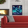 Diamond Painting-DIY Full Round Drill Dolphin(40*40CM)