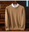 Men's Crew Neck Knitted Sweater