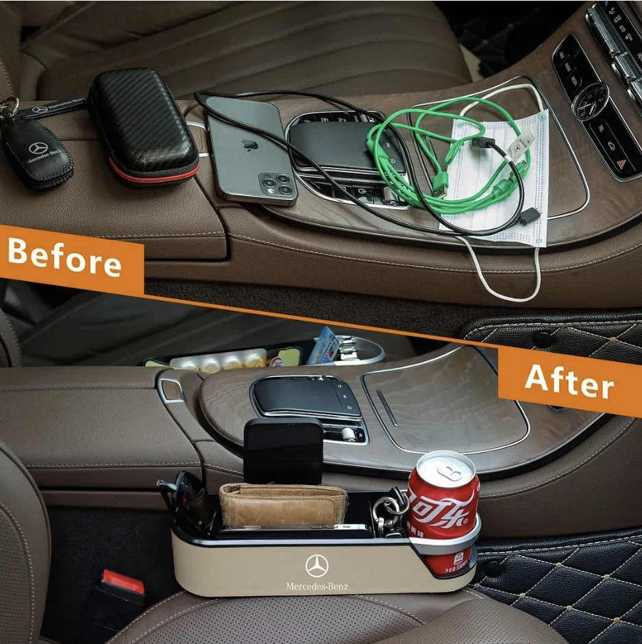 Car Seat Gap Filler Storage Box