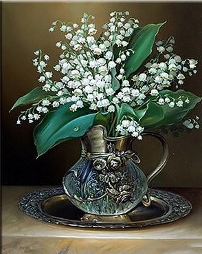 

Valley Flowers in Jar – Paint By Numbers - 40*50CM, 501 Original
