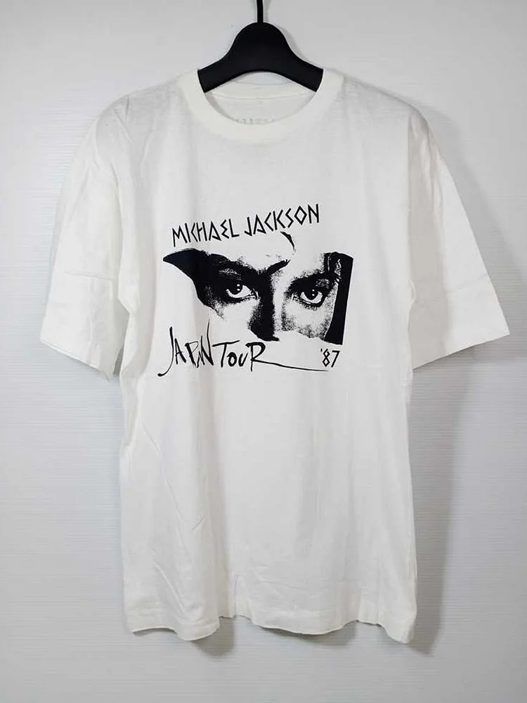 Bestdealfriday Michael Jackson Short Sleeve Vintage Woman Tee