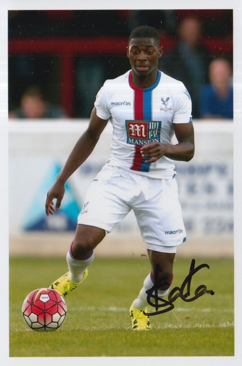 CRYSTAL PALACE HAND SIGNED SULLAY KAIKAI 6X4 Photo Poster painting.