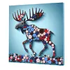 DIY Pre-Framed Deer Button Art Canvas Kit