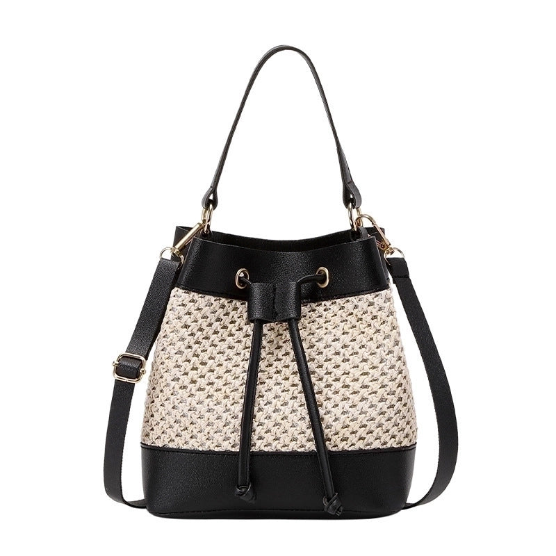 Women’s Small Autumn Pu Leather Fashion Bucket Bag