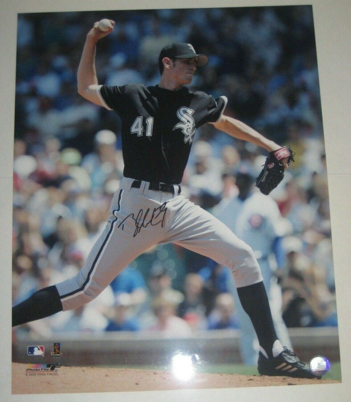 BRANDON McCARTHY Signed Chicago WHITE SOX 16x20 Photo Poster painting w/ COA