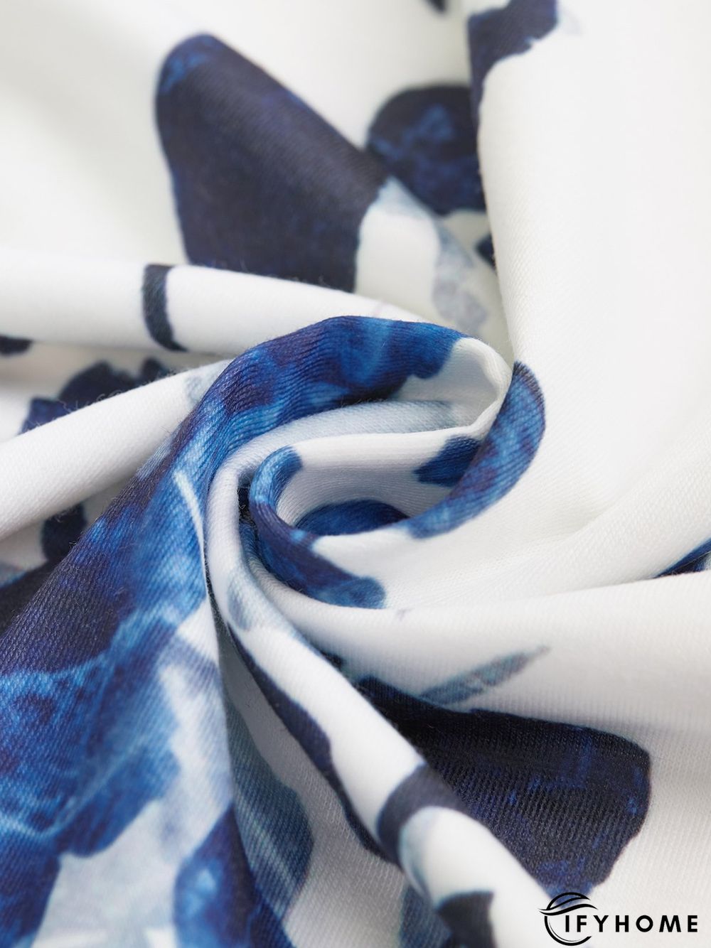 Floral Lace Crew Neck Short Sleeve Casual T-Shirt | IFYHOME