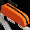 Bike Top Tube Bag Reflective Bike Front Frame Bag Cycling Pouch for Night Riding