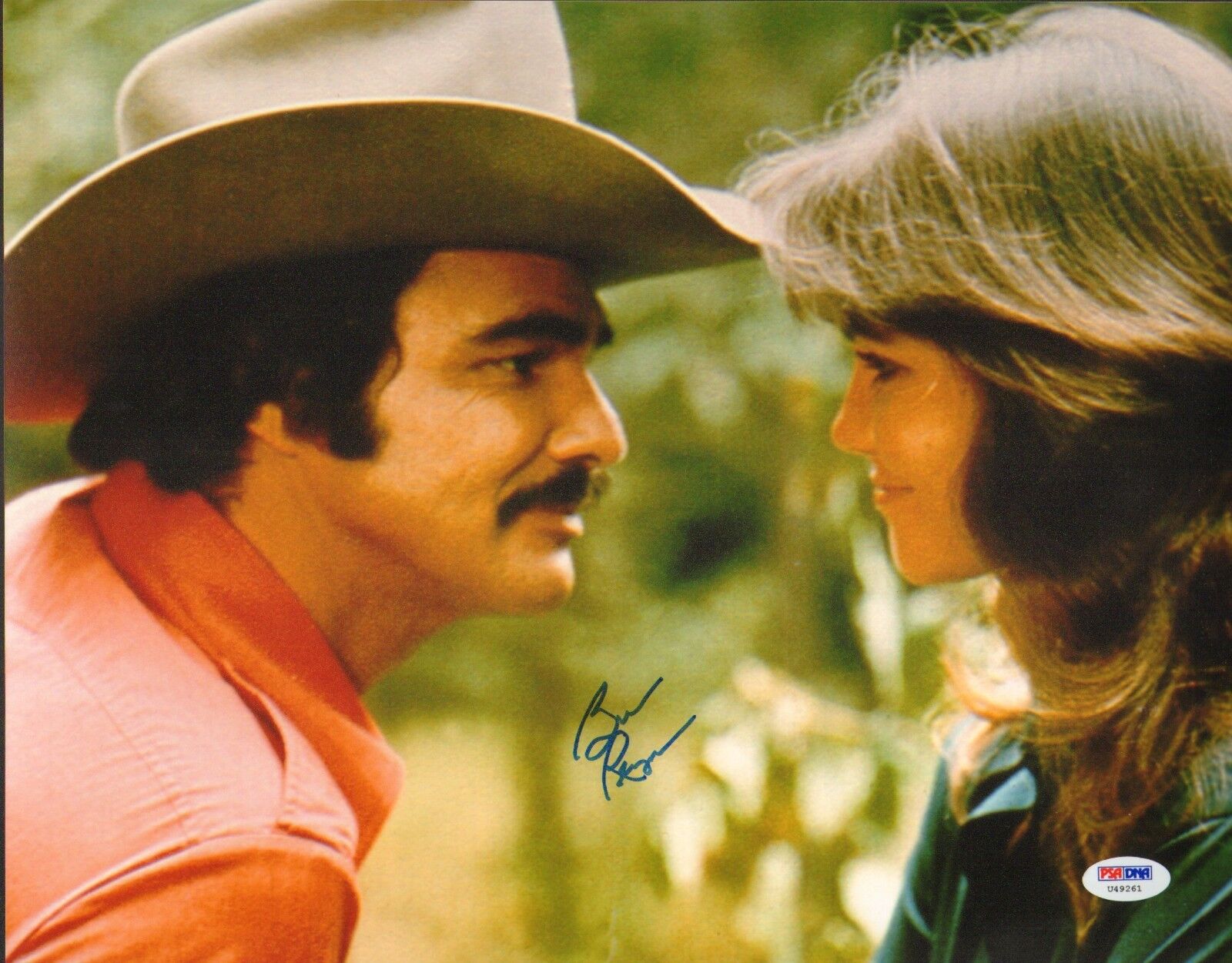 Burt Reynolds Signed Smokey & the Bandit 11x14 Photo Poster painting PSA/DNA COA w/ Sally Field