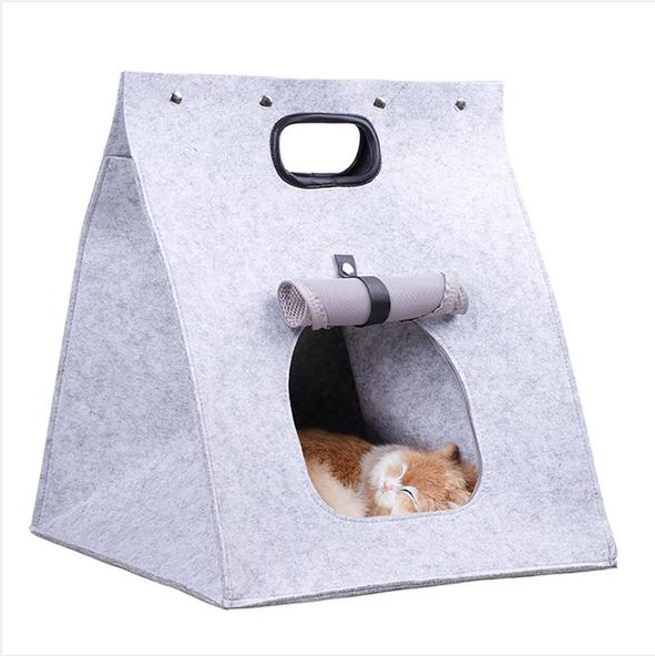 Cat Bed House Portable Handbag Nest