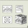 Handmade Metal Mechanical Gear Password Box