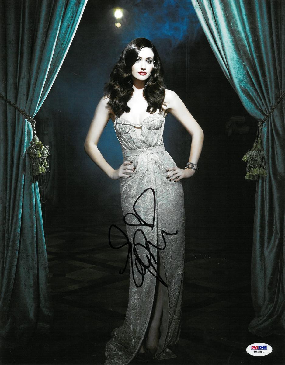 Emmy Rossum Signed Authentic Autographed 11x14 Photo Poster painting PSA/DNA #W62303