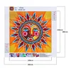 >SALE<5D Part Special Shaped Drill Luminous Diamond Painting Sun God Art (GT104)