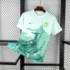 2025 Brazil Jesus Special Edition Light Green Soccer Jersey