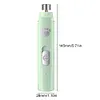 Electric Pet Nail Grinder Painless LED Light 2-Speed (Green)